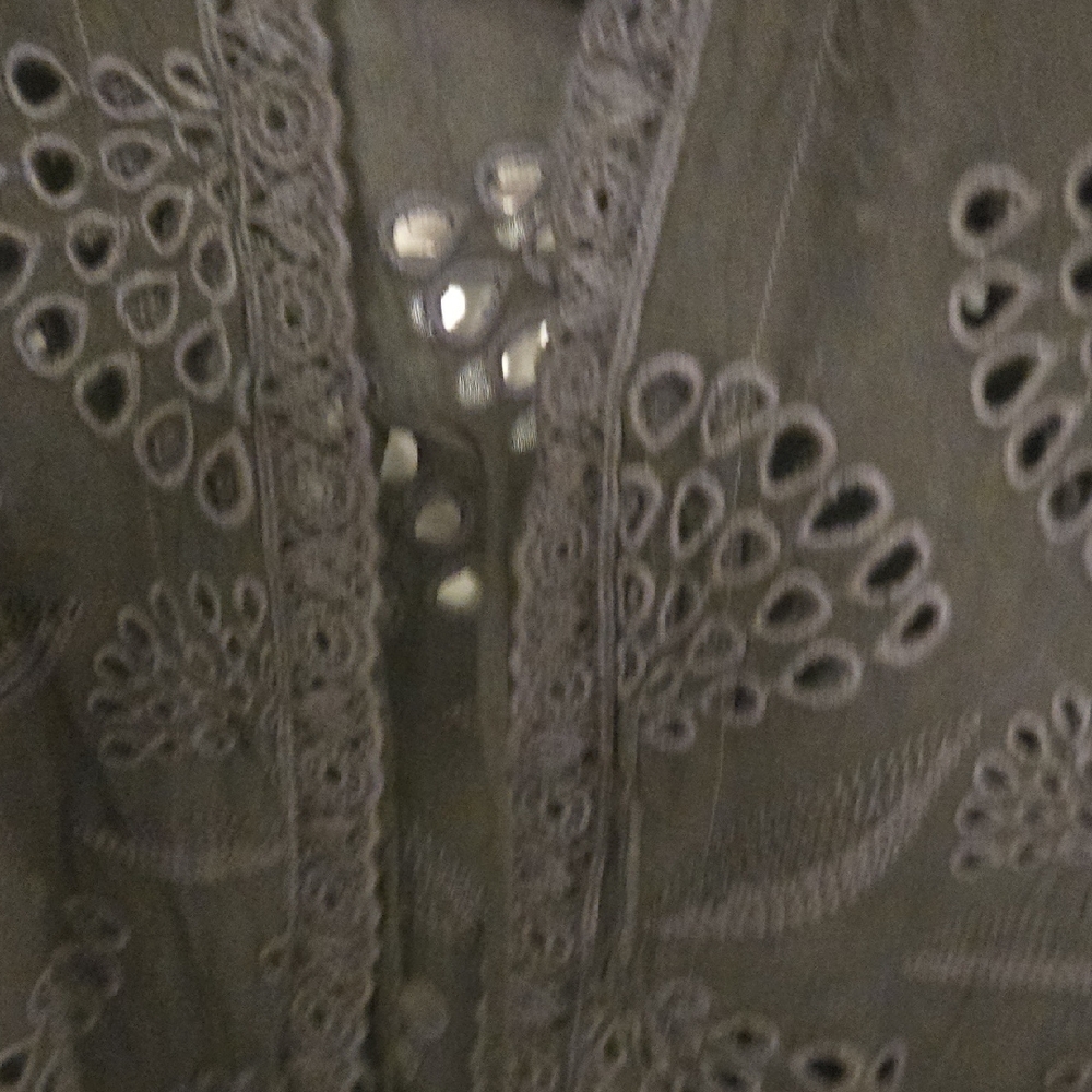 Johnny Was Black Elijah Kimono Bohemian Chic - Picture 5 of 7